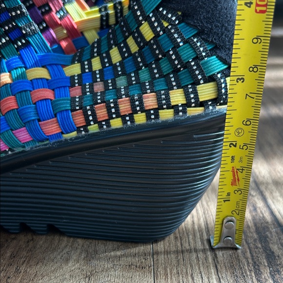 bernie mev. Multicolor Woven Wedges - Picture 8 of 13